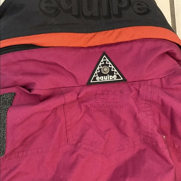 90s HELLY HANSEN Equipe Snowboard Ski Jacket VTG - Picture 7 of 9
